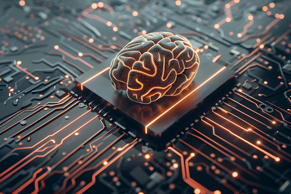 Brain on a Processor image